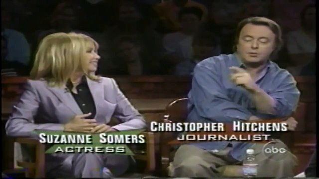 Politically Incorrect: Bill Maher Crhistopher Hitchens Suzan Sommers about Bill Clinton - Part 1.