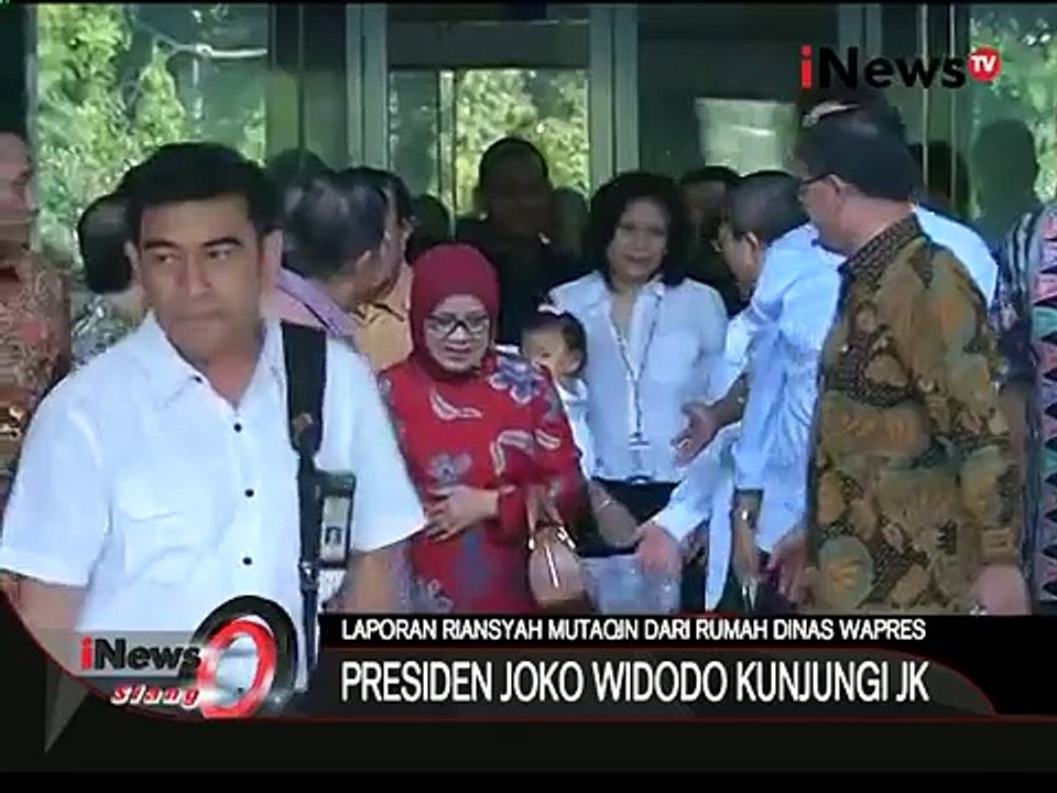 Live Report: Presiden Jokowi Jenguk Wapres JK Di Rumah Dinas Wapres - iNews Siang 10/09