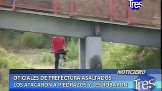Policias asaltados en Rosario (Santa Fe, Argentina)