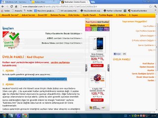 facebook tasarimli site kurma