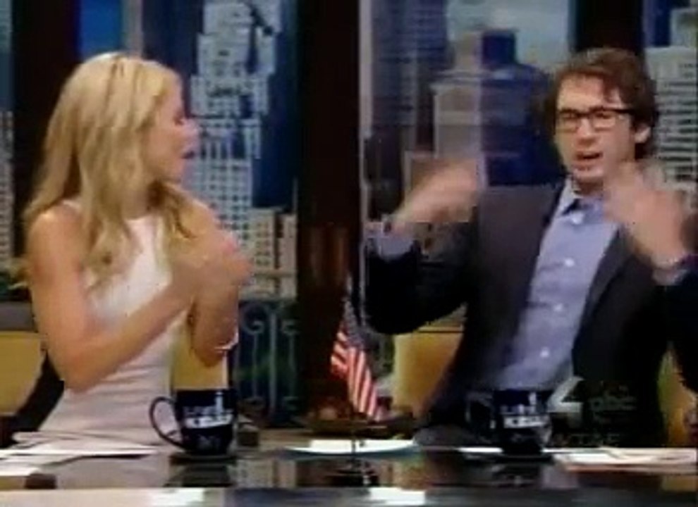 Josh Groban co-hosts Live w/Kelly 5-3-2012 PART 1 of 3
