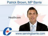 Royal Victoria Hospital Barrie Patrick Brown MP - Healthcare