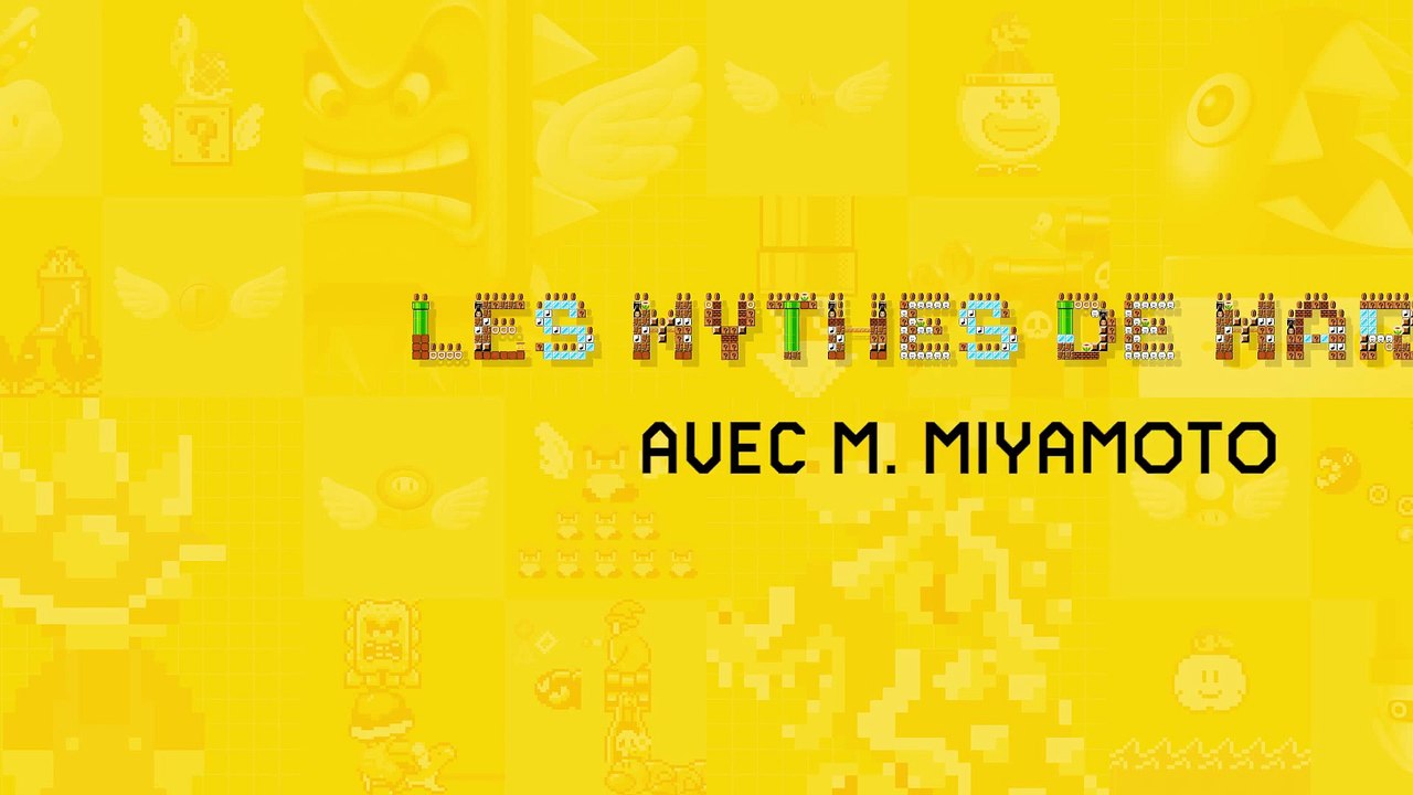 Les Mythes Mario avec Shigeru Miyamoto