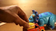 dinosaur Tomy and fireman sam car jouets toys