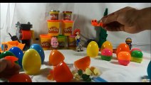 oeufs surprise pour enfants kids eggs toys little people play doh pate a modeler