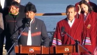 I GABINETE BINACIONAL PERÚ - BOLIVIA | Conferencia de prensa del Presidente Evo Morales.