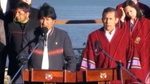 I GABINETE BINACIONAL PERÚ - BOLIVIA | Conferencia de prensa del Presidente Evo Morales.