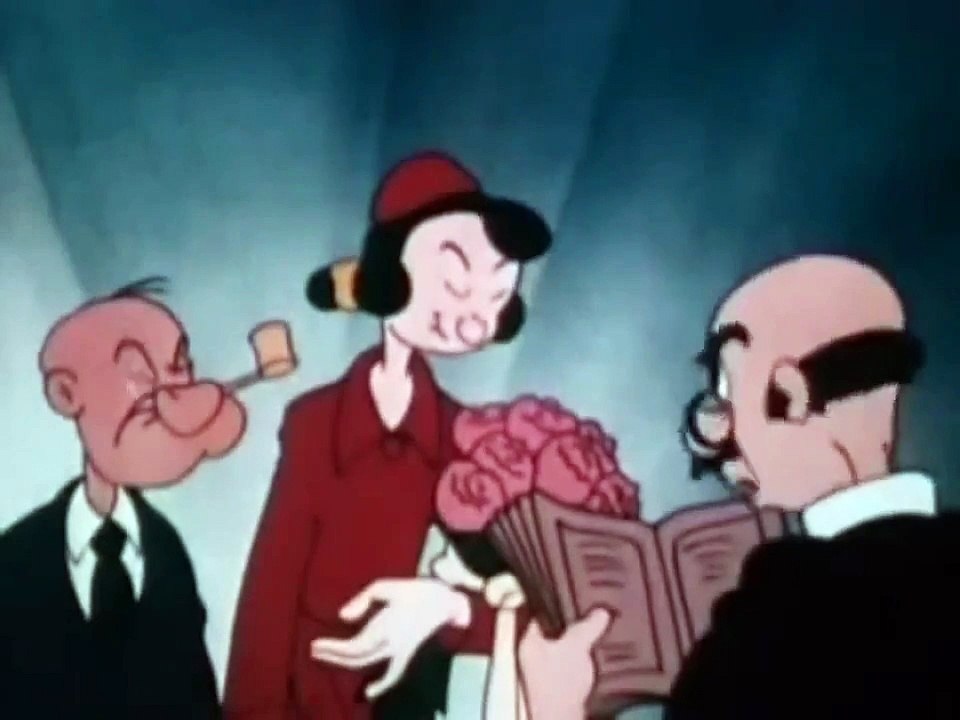Popeye Bride and Gloom 1954