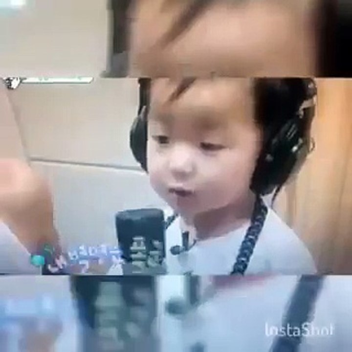 2015.8.23大韓、民國、萬歲 (大韓民國萬歲) 한국, 공화국 만세 minguk 超人回來了,三胞胎生平第一次錄音,影片為民國。