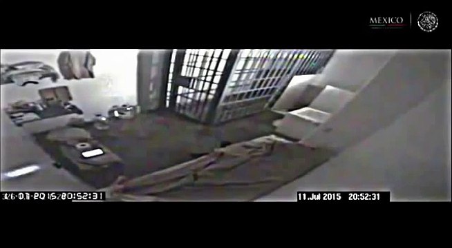 Mexico drug kingpin Joaquín Guzmán Loera El Chapo escape VIDEO