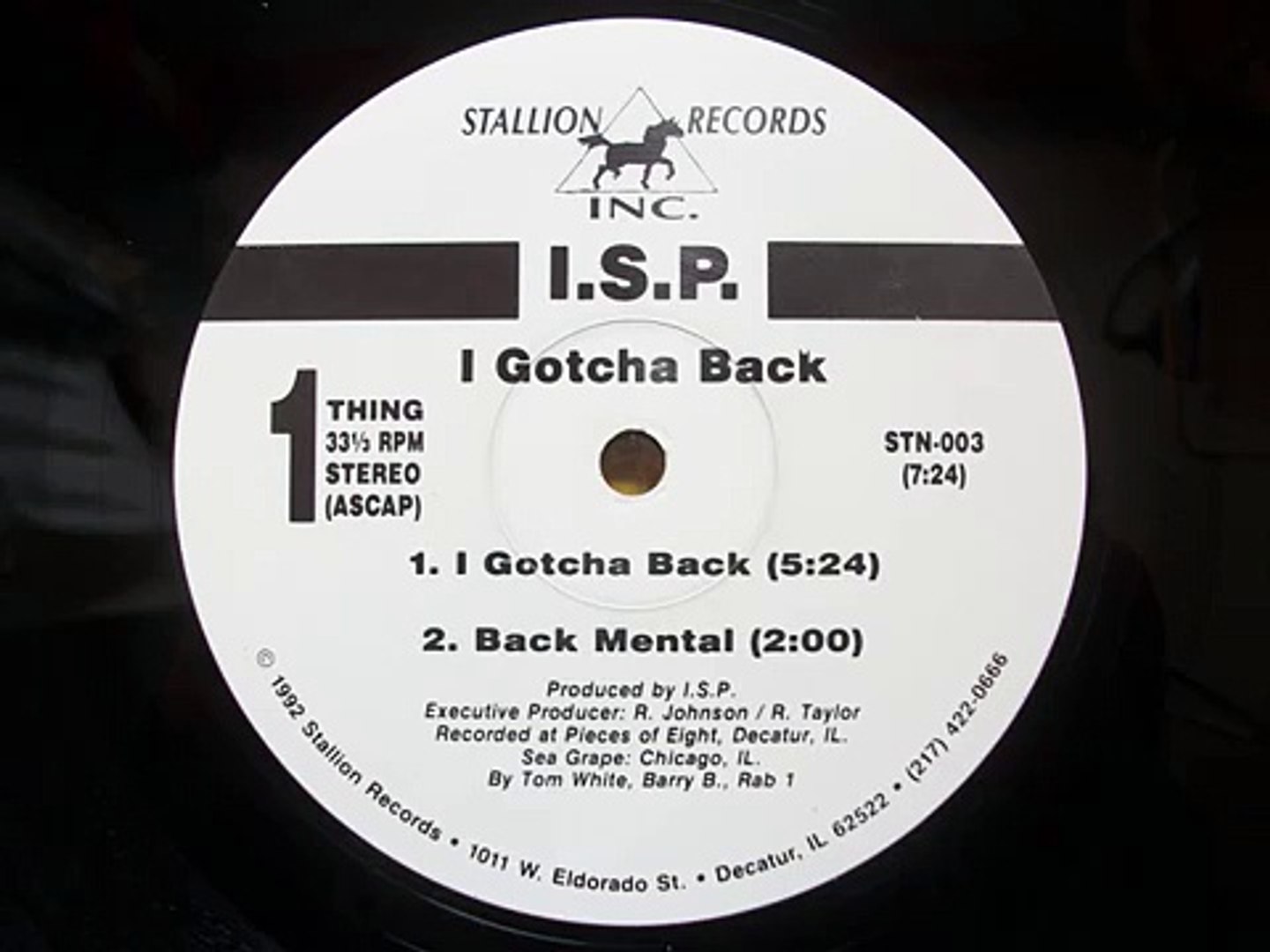 I S P I Gotcha Back 1992 Video Dailymotion