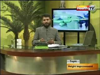 Tib e Nabvi Topic: "HEIGHT IMPROVEMENT" Part-2 (11-Feb-2012) Health TV