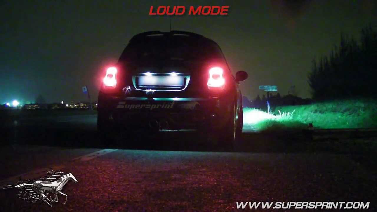 Mini Cooper S F56 - Full Supersprint exhaust with valve - Test drive