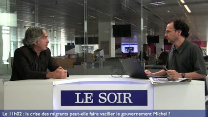 Le 11h02 : «La crise des migrants montre que le gouvernement Michel demeure à la merci de la N-VA»
