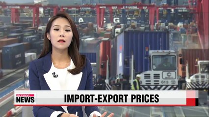 Korea's import prices fall in August