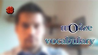 how to memorize vocabulary