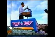 アメリカ大統領「バラク・フセイン・オバマ氏」演説中のＵＦＯ目撃動画！！ ≪×ＢＣ≫