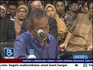 Anwar vs Shabery in historic debate (3 of 8)