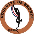 ARTISTIQUE -  EFPA - ROULETTE DE BRONZE - EN PATINS - CHOREGRAPHIE