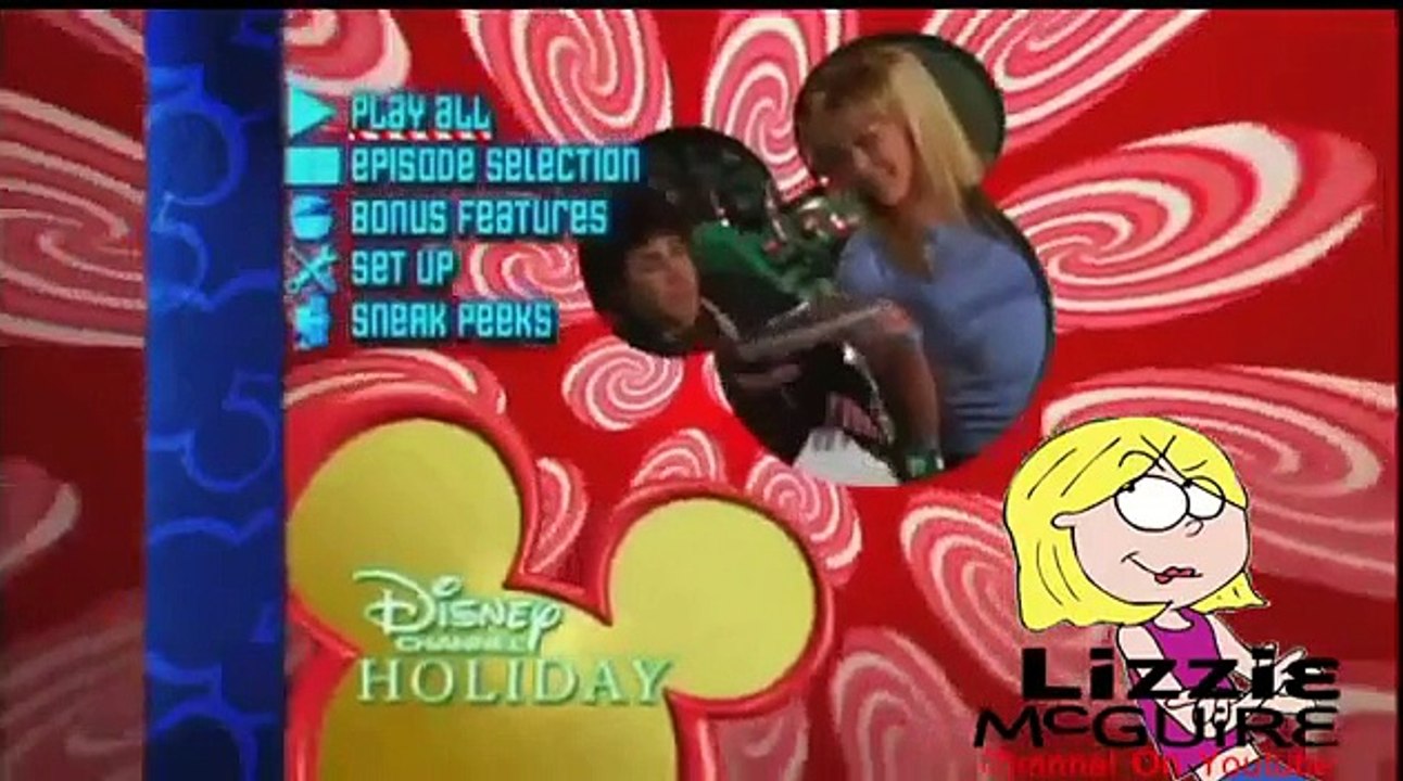 Disney Channel Holiday Dvd Menu Feat Lizzie Mcguire Video Dailymotion