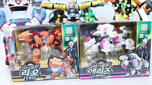 바이클론즈 리오 애리즈 헬로카봇 또봇 파워레인저 카봇 자동차 장난감 Biklonz Tobot Robot Car transformers Toys Игрушки