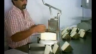 Guillotina para corte de queso