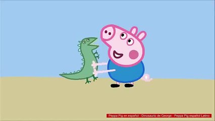 Peppa Pig en español - Dinosaurio de George - Peppa Pig español Latino