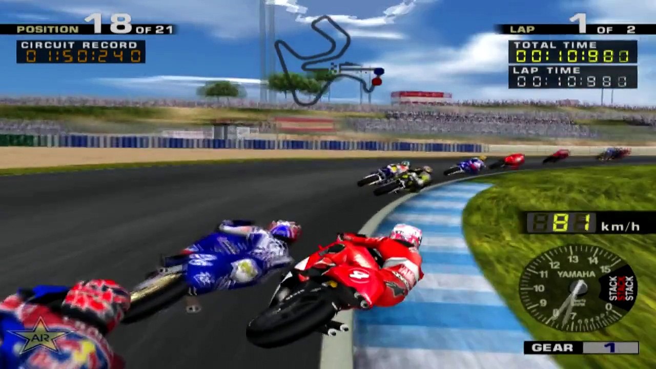 MotoGP (PS2) Max Biaggi at Jerez