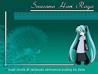 Suasana Hari Raya by Hatsune Miku