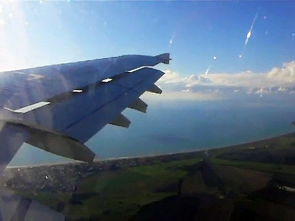 Kuwait Airways Airbus 300-600R Landing at Rome Fiumicino