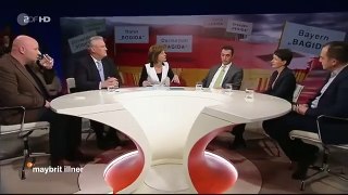 Aufstand für das Abendland Pegida. Wut auf die Politik Maybrit Illner ZDF 11.12.2014  Petry AfD