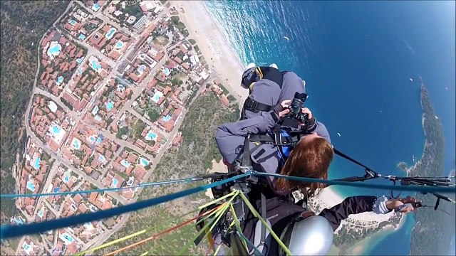 Paragliding Tandemsprong Sky Sports, Oludeniz Fethiye Turkey 2013