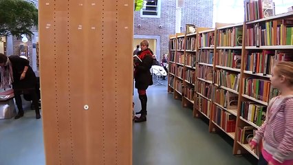 Flash mob på Aalborg Hovedbibliotek
