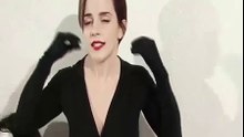 Emma Watson se convierte en Sofia Vergara. Que fuerte !!!