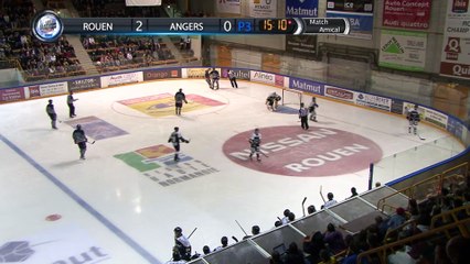 Match : Rouen vs Angers : 05/09/2015 : Période 3/3