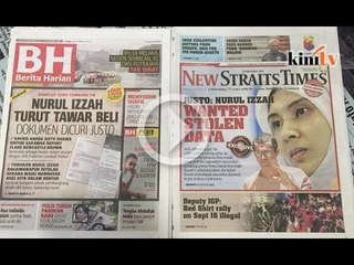 Justo report - Nurul to sue if NST, BH don't apologise