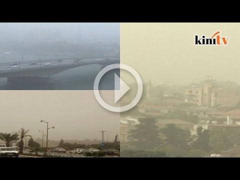 Negara Asia Barat dilanda jerebu tebal akibat ribut pasir