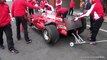 Ferrari F1 F2008 Crashed at Spa Francorchamps