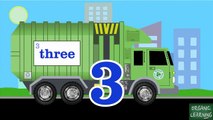 Garbage Truck Number Counting   Garbage Trucks Count 1 to 10 for Kids | song for children