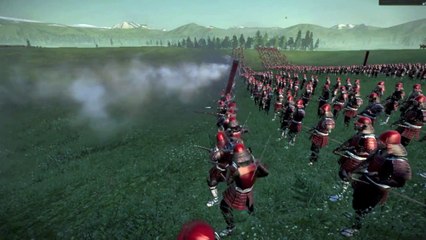 Shogun 2 total war Red Samurai Battle