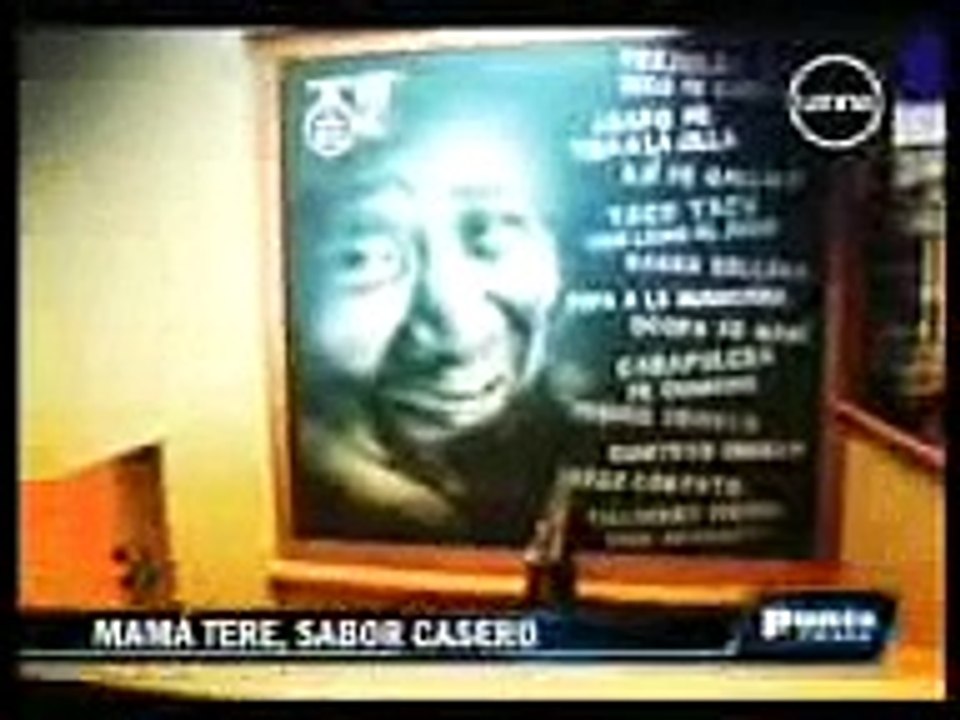 PUNTO FINAL: Teresa Izquierdo "sabor casero" (1/2)  09-05-2010