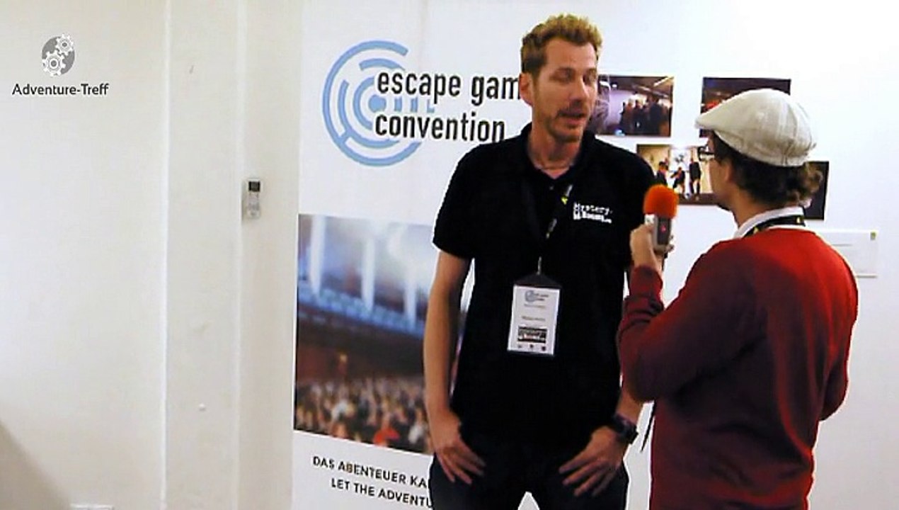 Escape Games Convention 2015: Mike Kleist von Mystery Rooms