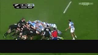 Rugby World cup Pumas vs All Blacks Telecast