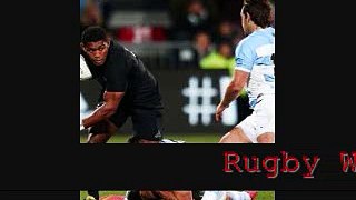 Rugby World cup Pumas vs All Blacks Coverage