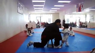Funny karate kid