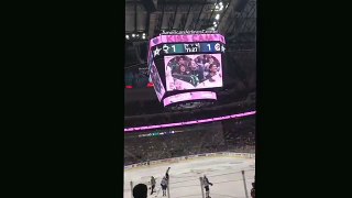 Guy gets rejected on kiss cam!