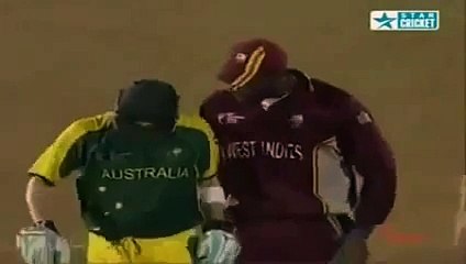 CRAZY GAYLE Warning Clarke BADLY for NO Reason Cricket Fights
