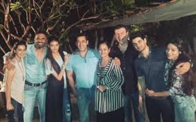 Salman Khan at Panvel farmhouse first screening upcoming movie Hero  Latest Breaking News
