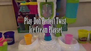 PLAY-DOH Sweet ShoppePerfect Twist Ice Cream Toy Playset Make Yummy PlayDoh Ice Cream
