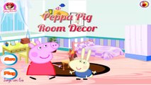 Peppa Pig - Decorar la habitación de Peppa Pig ᴴᴰ ❤️ Juegos Para Niños y Niñas